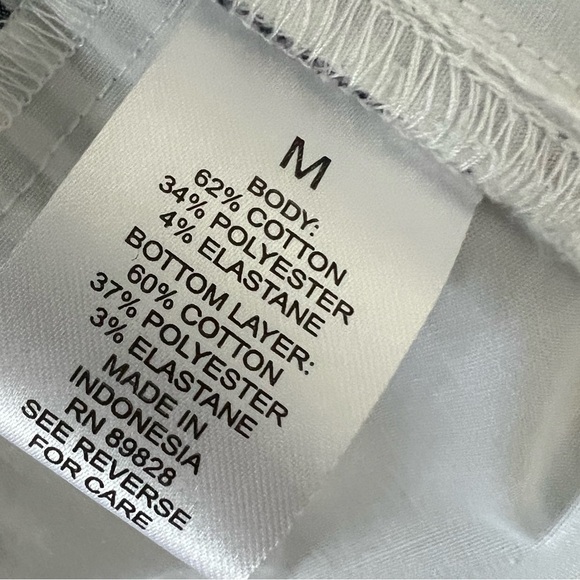 New MARTHA STEWART STRIPED BLOUSE - MEDIUM - Picture 5 of 5